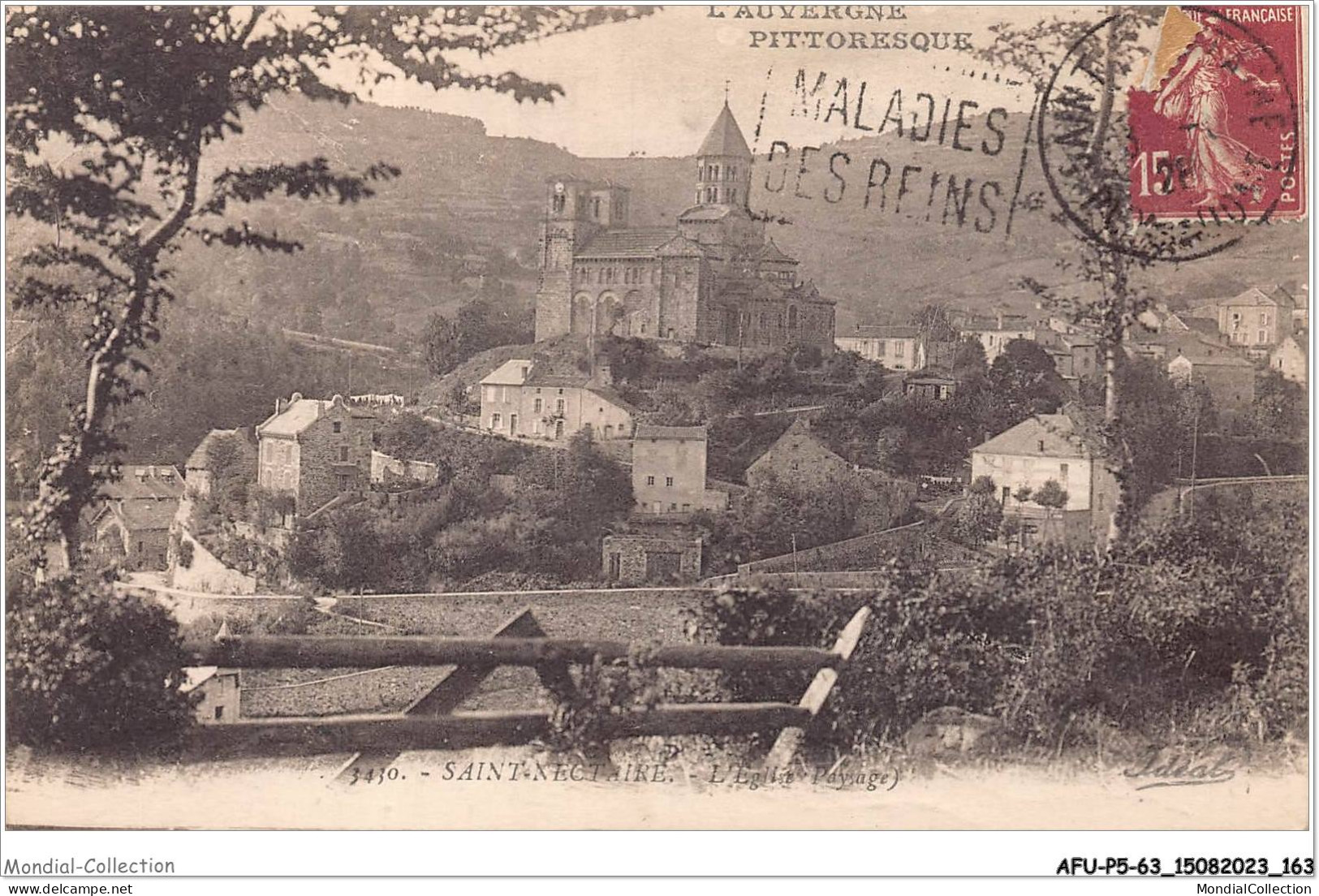 AFUP5-63-0445 - SAINT-NECTAIRE - L'eglise  - Saint Nectaire