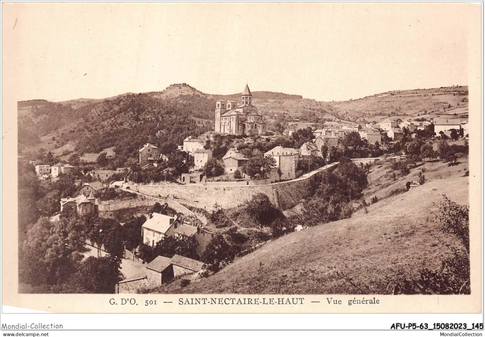 AFUP5-63-0436 - SAINT-NECTAIRE-LE HAUT - Vue Generale - Saint Nectaire
