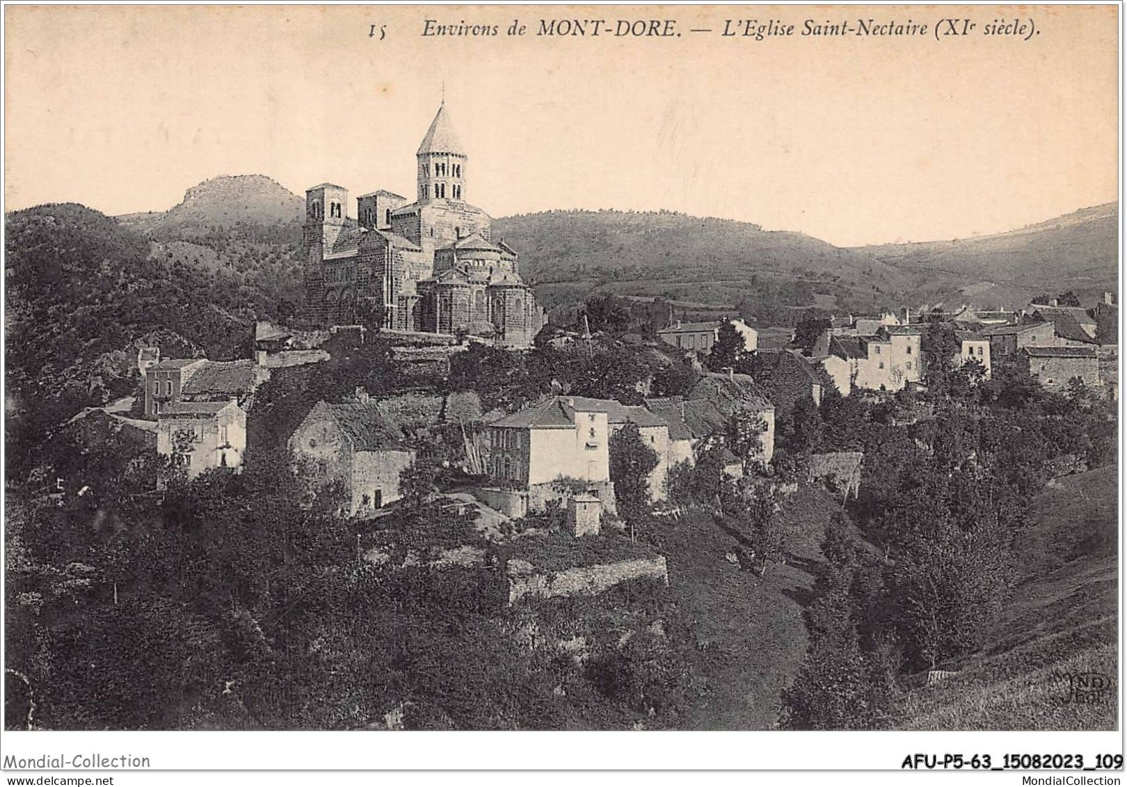 AFUP5-63-0418 - Environs De MONT-DORE - L'eglise SAINT-NECTAIRE  - Saint Nectaire