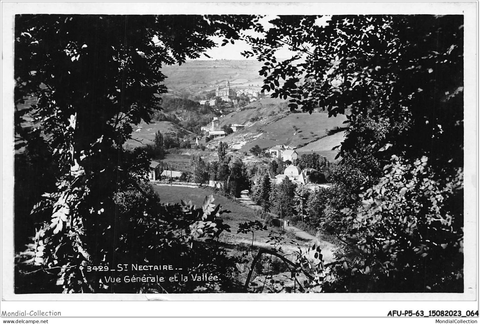 AFUP5-63-0395 - SAINT-NECTAIRE - Vue Generale Et La Vallée - Saint Nectaire