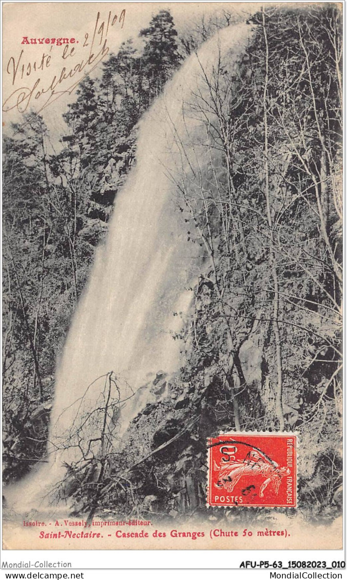 AFUP5-63-0368 - L'AUVERGNE - ST-NECTAIRE - Cascade Des Granges - Saint Nectaire