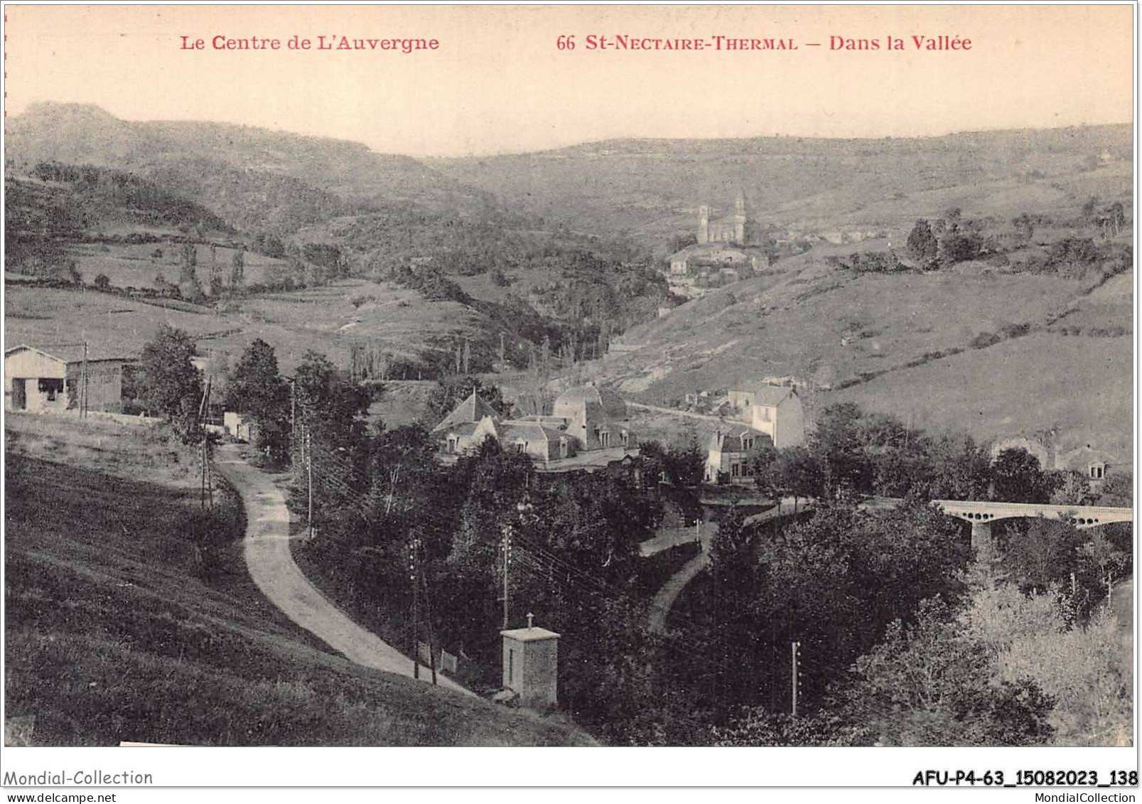 AFUP4-63-0351 - SAINT-NECTAIRE - Thermal - Dans La Vallée - Saint Nectaire