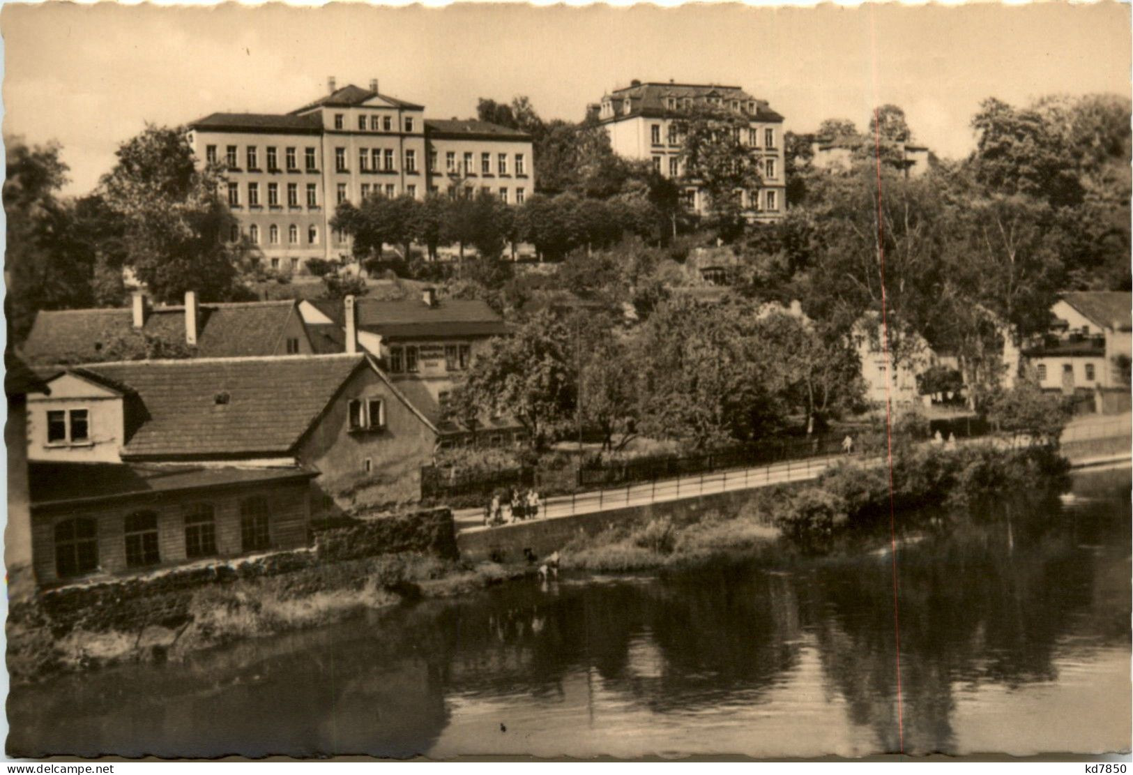 Zschopau - Blick Auf Die Oberschule - Zschopau