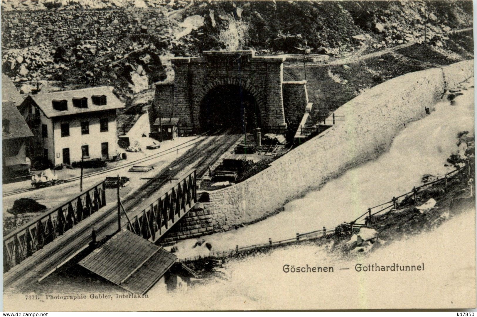 Gotthardtunnel Goeschenen - Göschenen