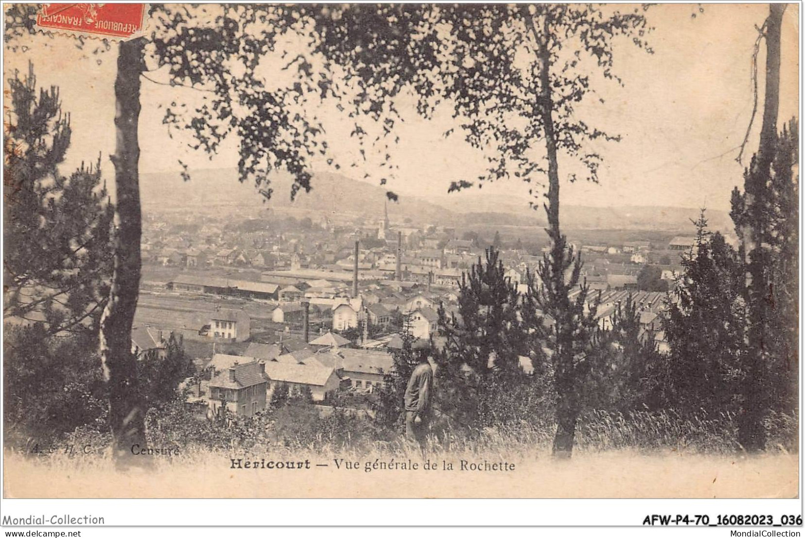 AFWP4-70-0321 - HERICOURT - Vue Générale De La Rochette - Héricourt