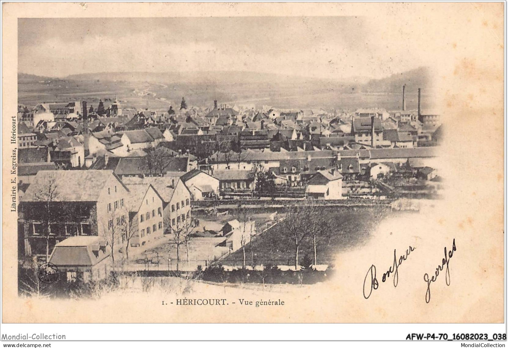 AFWP4-70-0322 - HERICOURT - Vue Générale  - Héricourt