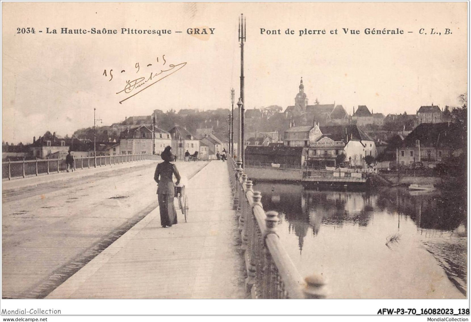 AFWP3-70-0255 - La Haute-saône Pittoresque - GRAY - Pont De Pierre Et Vue Générale - Gray