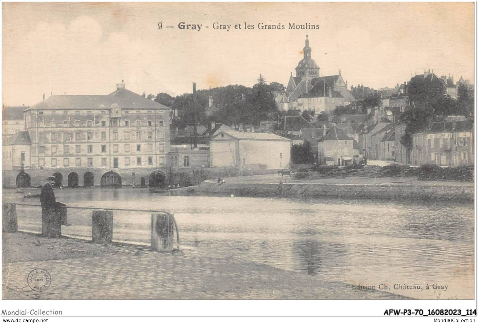 AFWP3-70-0243 - GRAY - Gray Et Les Grands Moulins - Gray