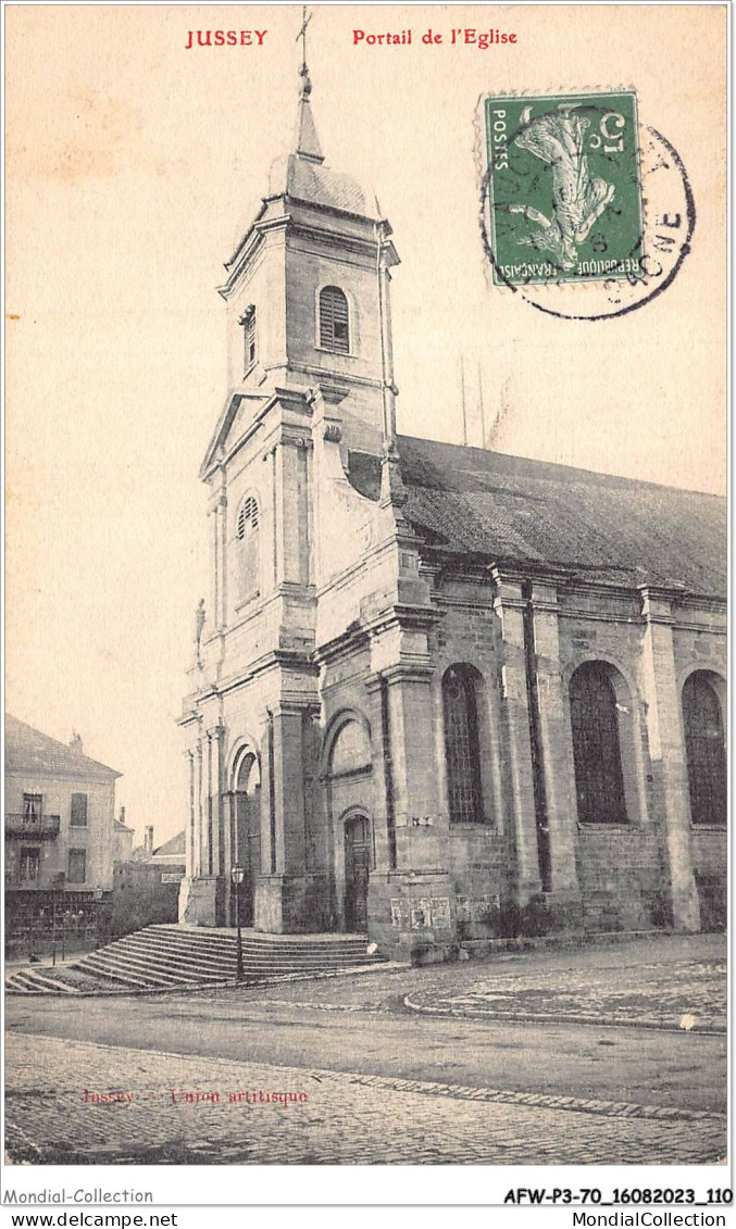 AFWP3-70-0241 - JUSSEY - Portail De L'église - Jussey