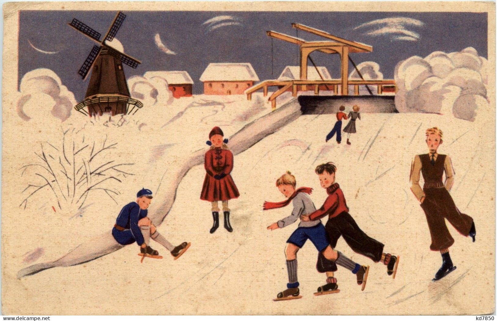 Eislaufen Holland - Sports D'hiver