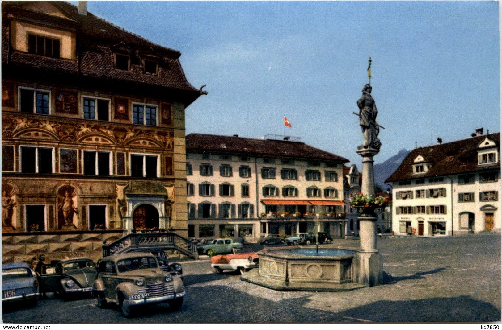 Schwyz - Rathausplatz - Schwytz