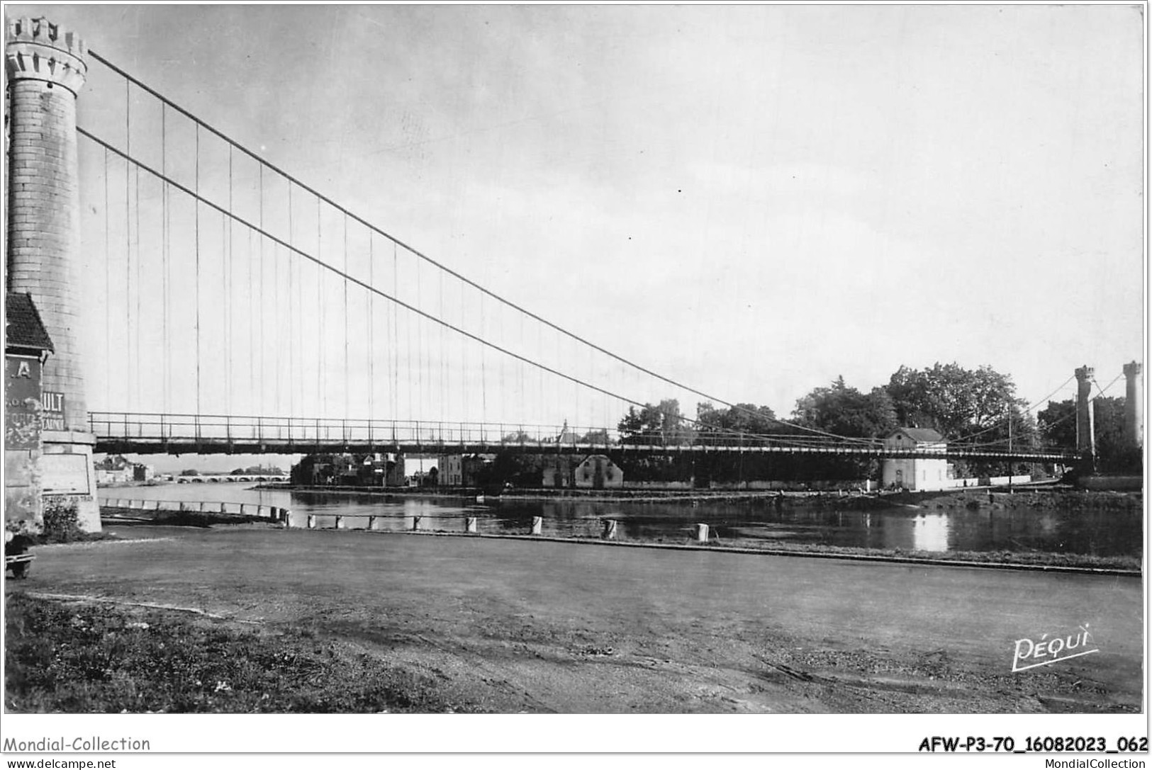 AFWP3-70-0217 - Haute-saône Jolie - GRAY - Le Sache Et Le Pont Suspendu - Gray