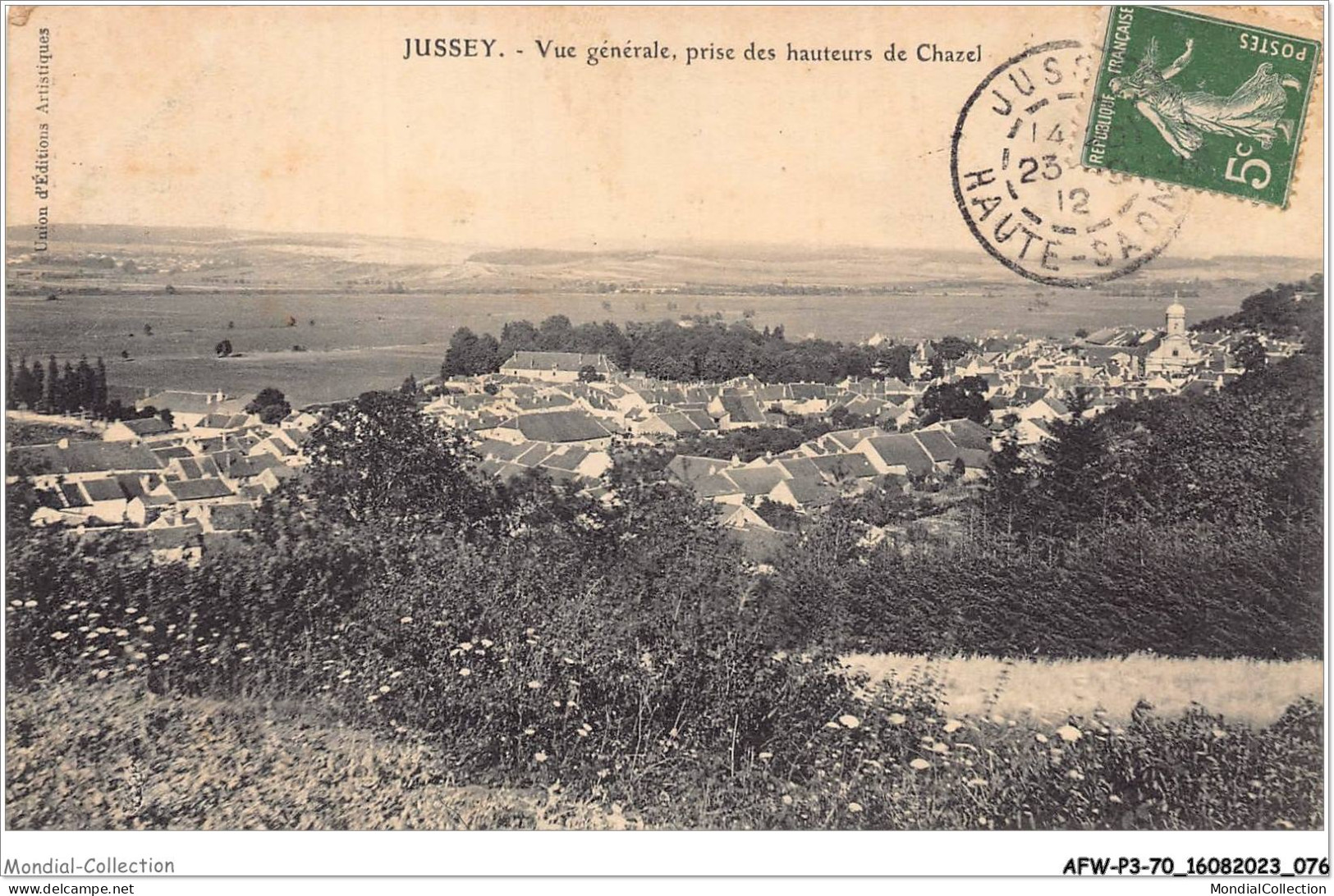 AFWP3-70-0224 - JUSSEY - Vue Générale - Prise Des Hauteurs De Chazel - Jussey