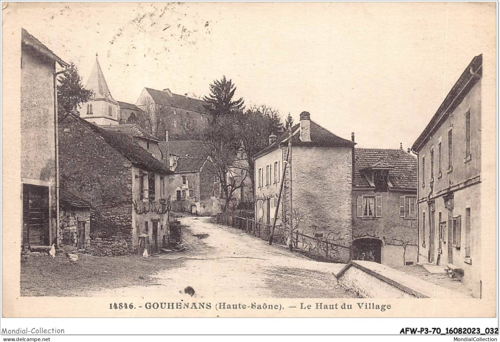 AFWP3-70-0202 - GOUHENANS - Haute-saône - Le Haut Du Village - Lure