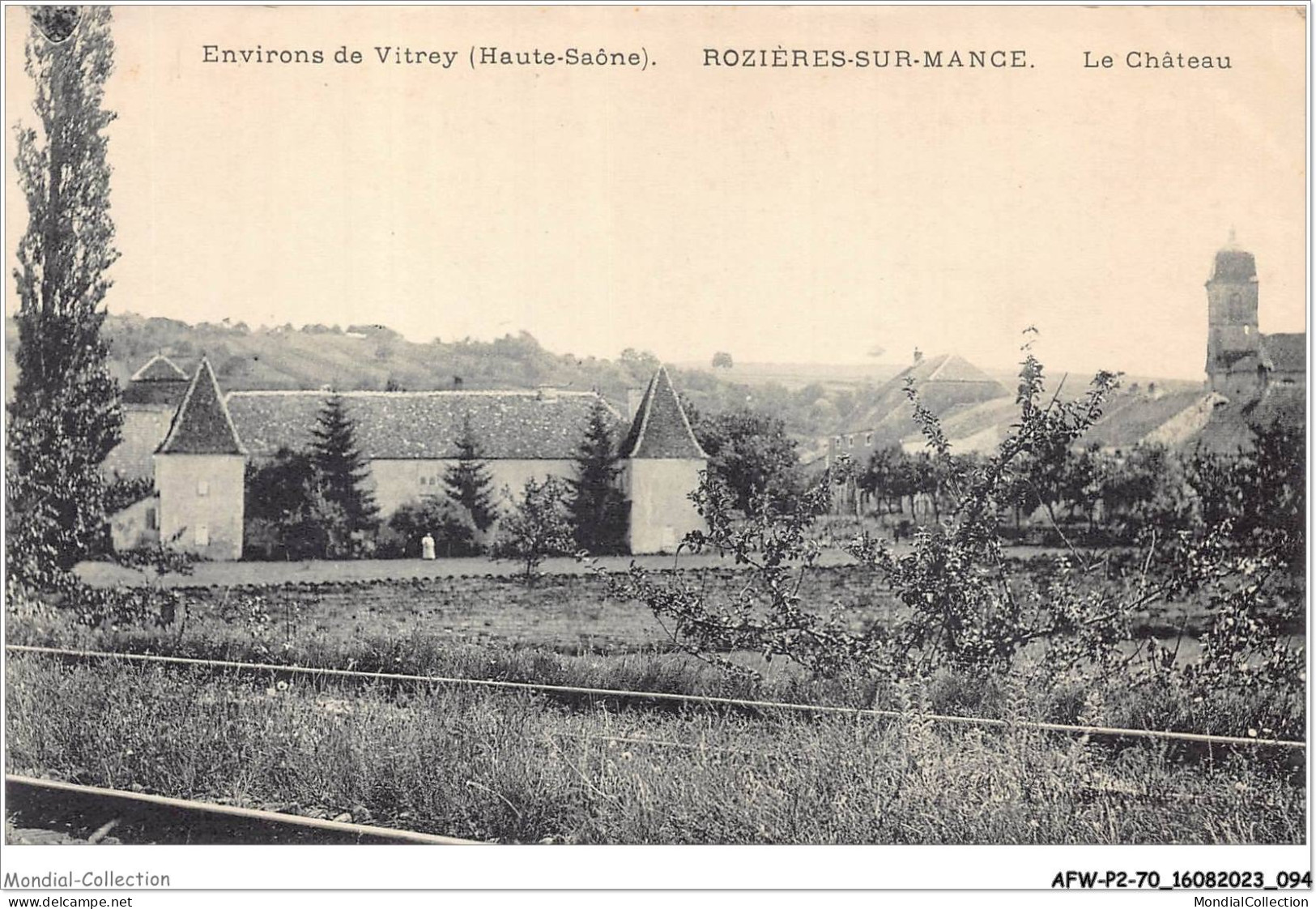 AFWP2-70-0128 - Environs De - VITREY - Haute-saône - ROZIERES-SUR-MANCE - Le Château - Vitrey-sur-Mance