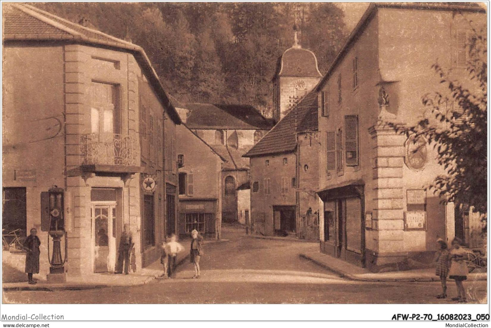 AFWP2-70-0106 - FAUCOGNEY - Haute-saône - Place De Gaulle Et L'église - Faucogney