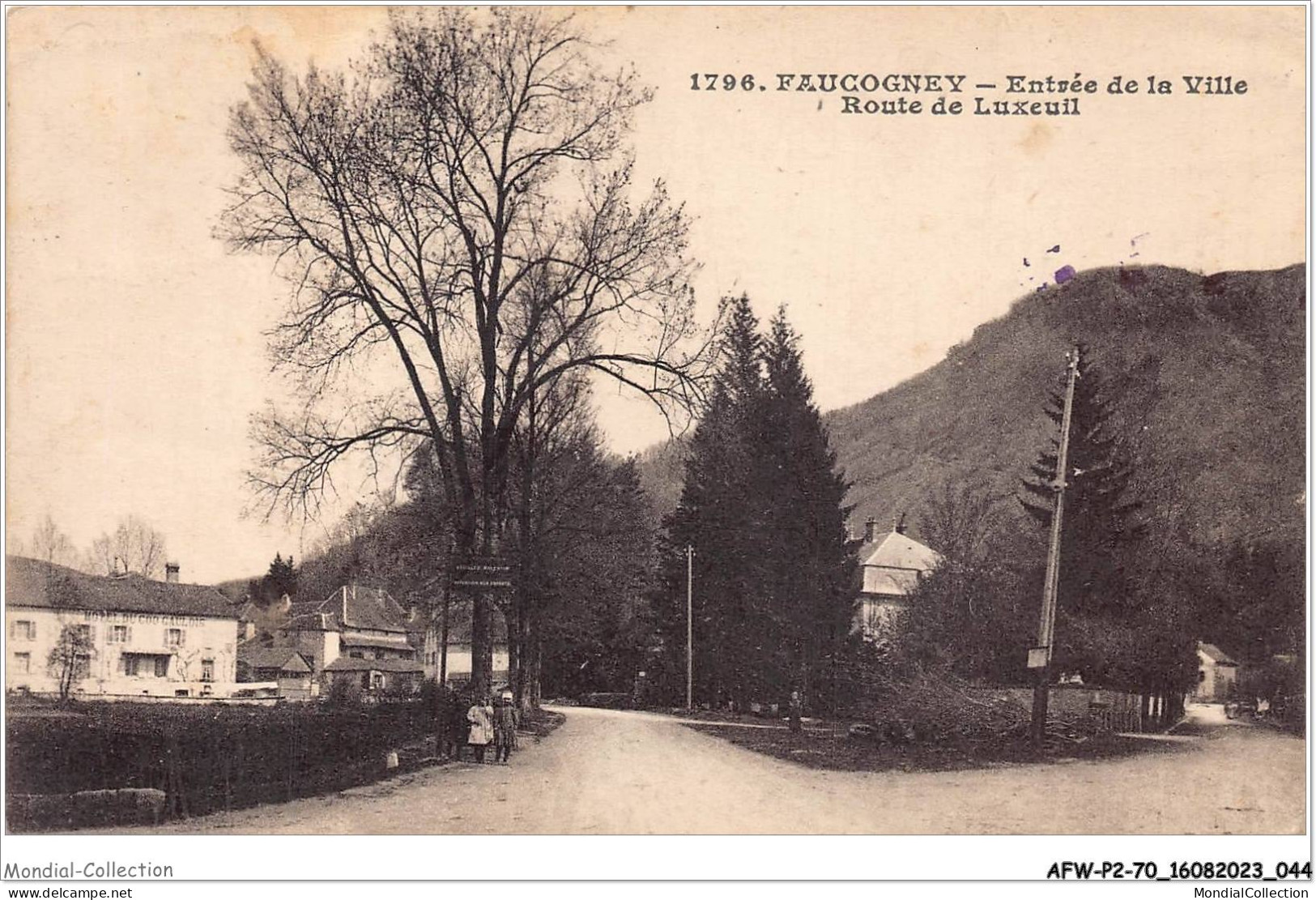 AFWP2-70-0103 - FAUCOGNEY - Entrée De La Ville - Route De Luxeuil - Faucogney