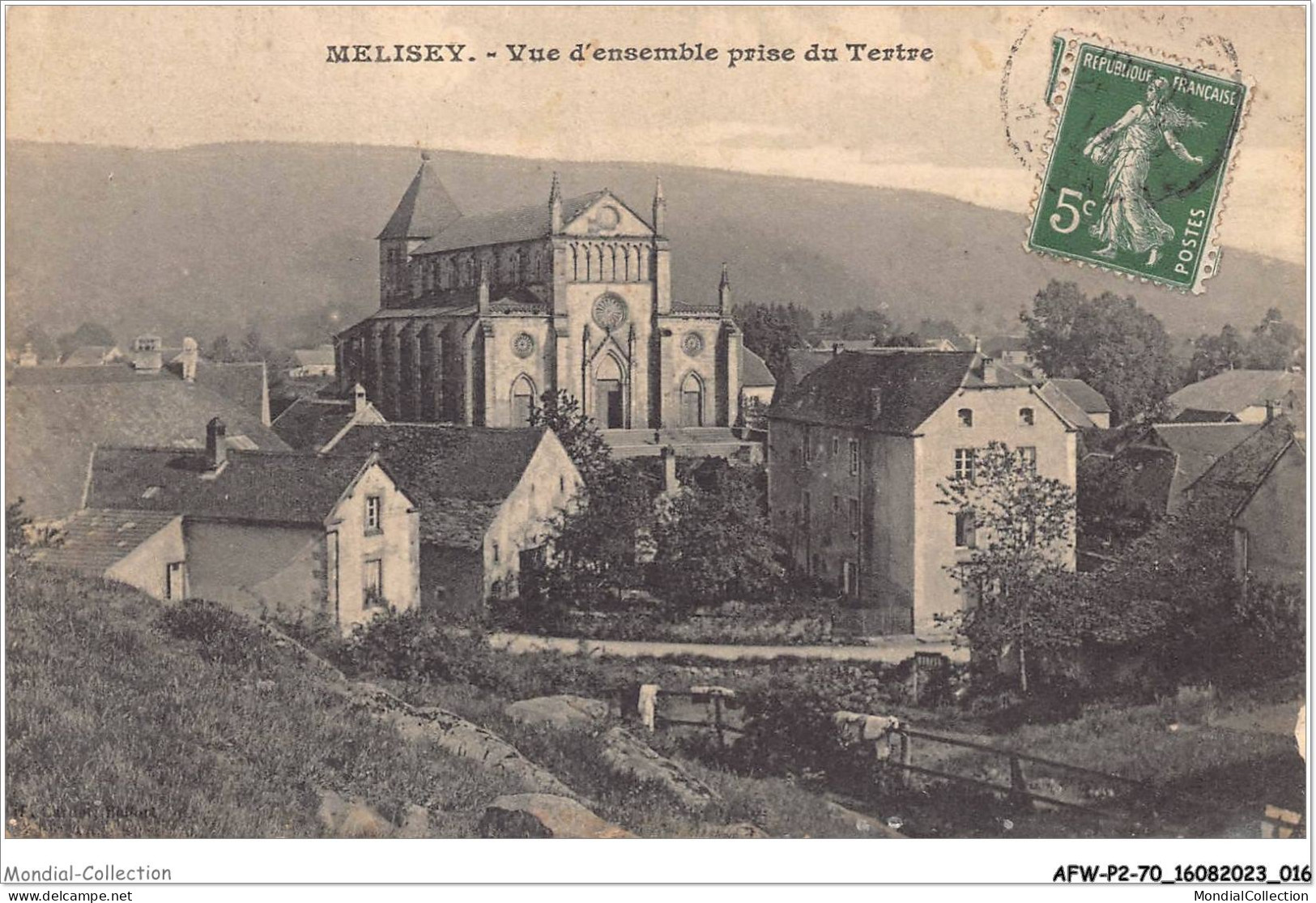 AFWP2-70-0089 - MELISEY - Vue D'ensemble Prise Du Tertre - Mélisey