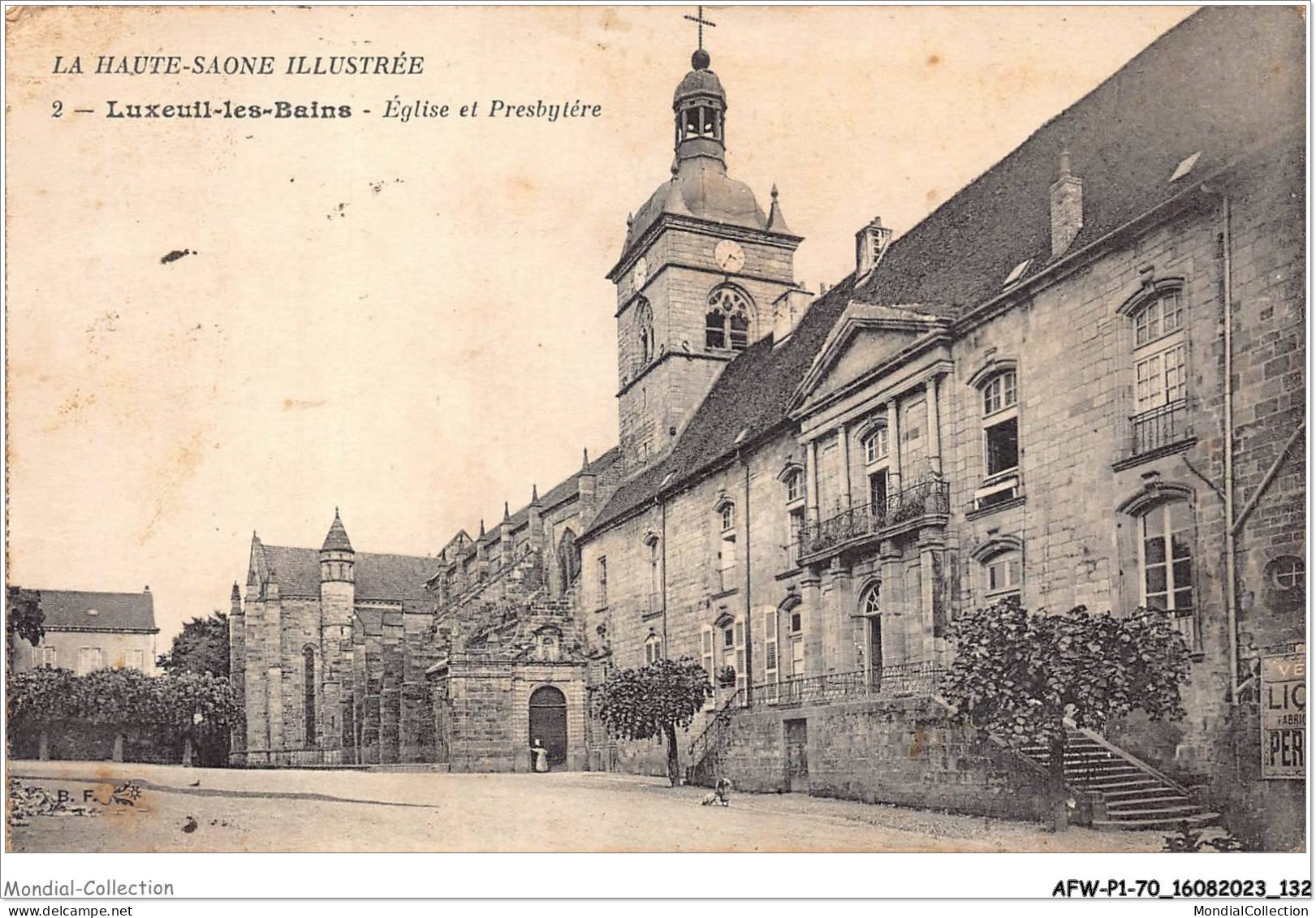 AFWP1-70-0067 - La Haute-saône Illustrée - LUXEUIL-LES-BAINS - église Et Presbytére - Luxeuil Les Bains