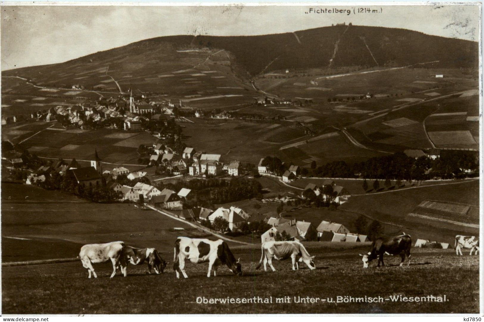 Oberwiesenthal Mit Unter Und Böhmisch Wiesenthal - Oberwiesenthal