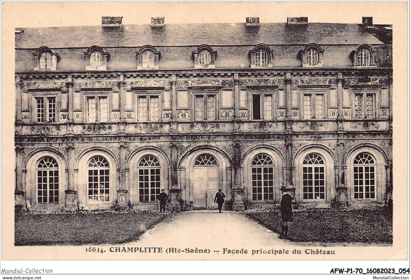 AFWP1-70-0028 - CHAMPLITTE - Façade Principale Du Château - Champlitte