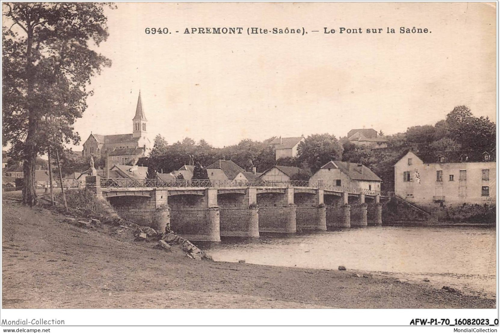 AFWP1-70-0001 - APREMONT - Hte-saône - Le Pont Sur La Saône - Vesoul