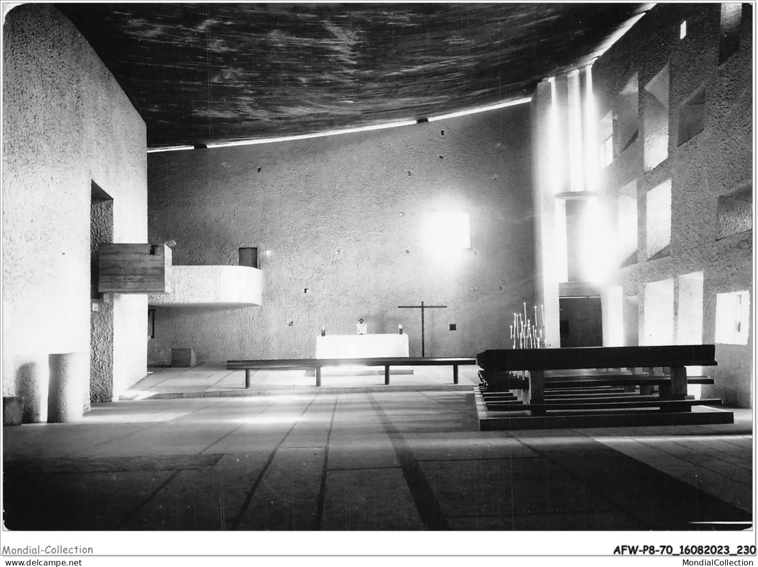 AFWP8-70-0884 - Chapelle De Notre Dame Du Haut - RONCHAMP - Haute-saône - Architecte Le Corbusior - Lure