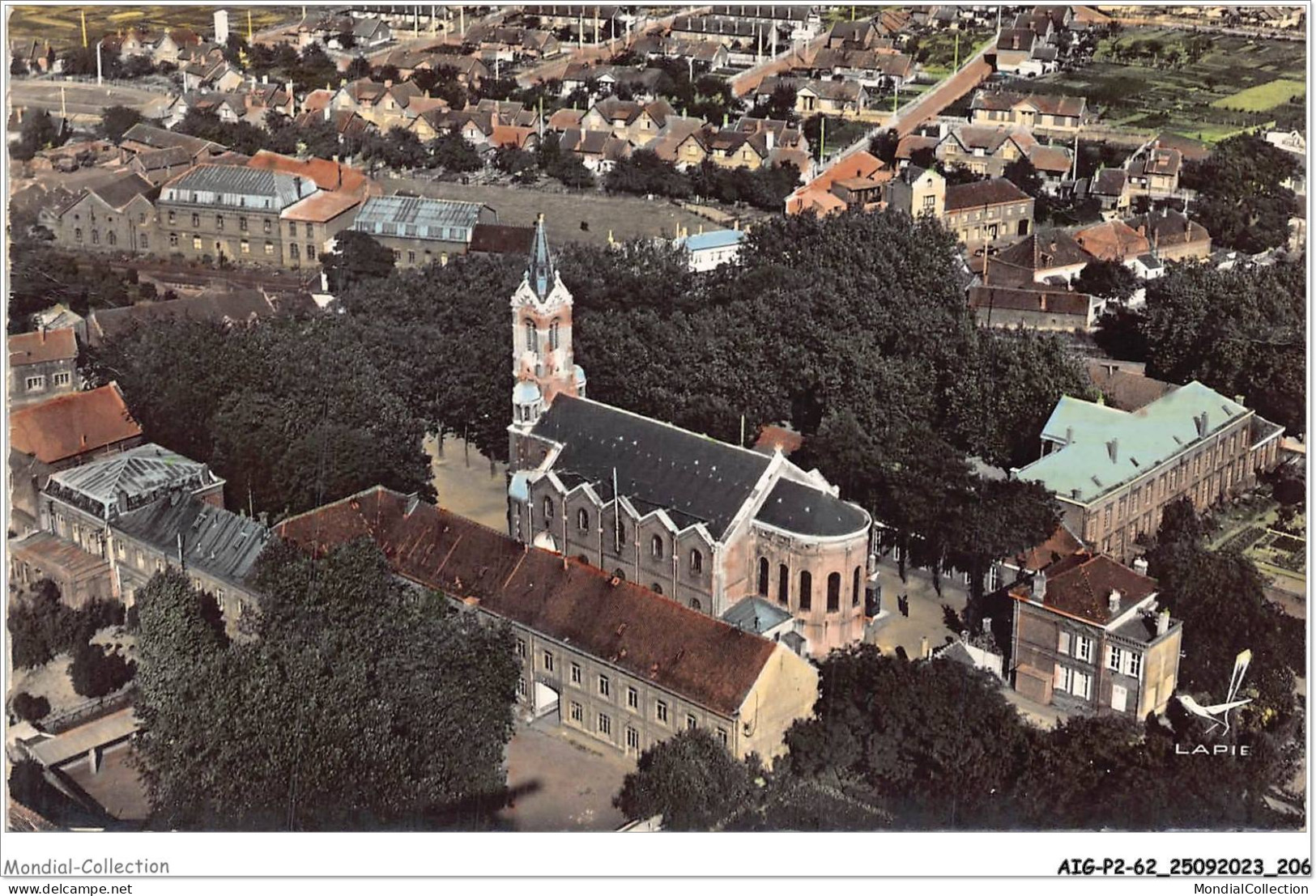 AIGP2-62-0233 - NOEUX-LES-MINES - église Sainte-barbe - Noeux Les Mines