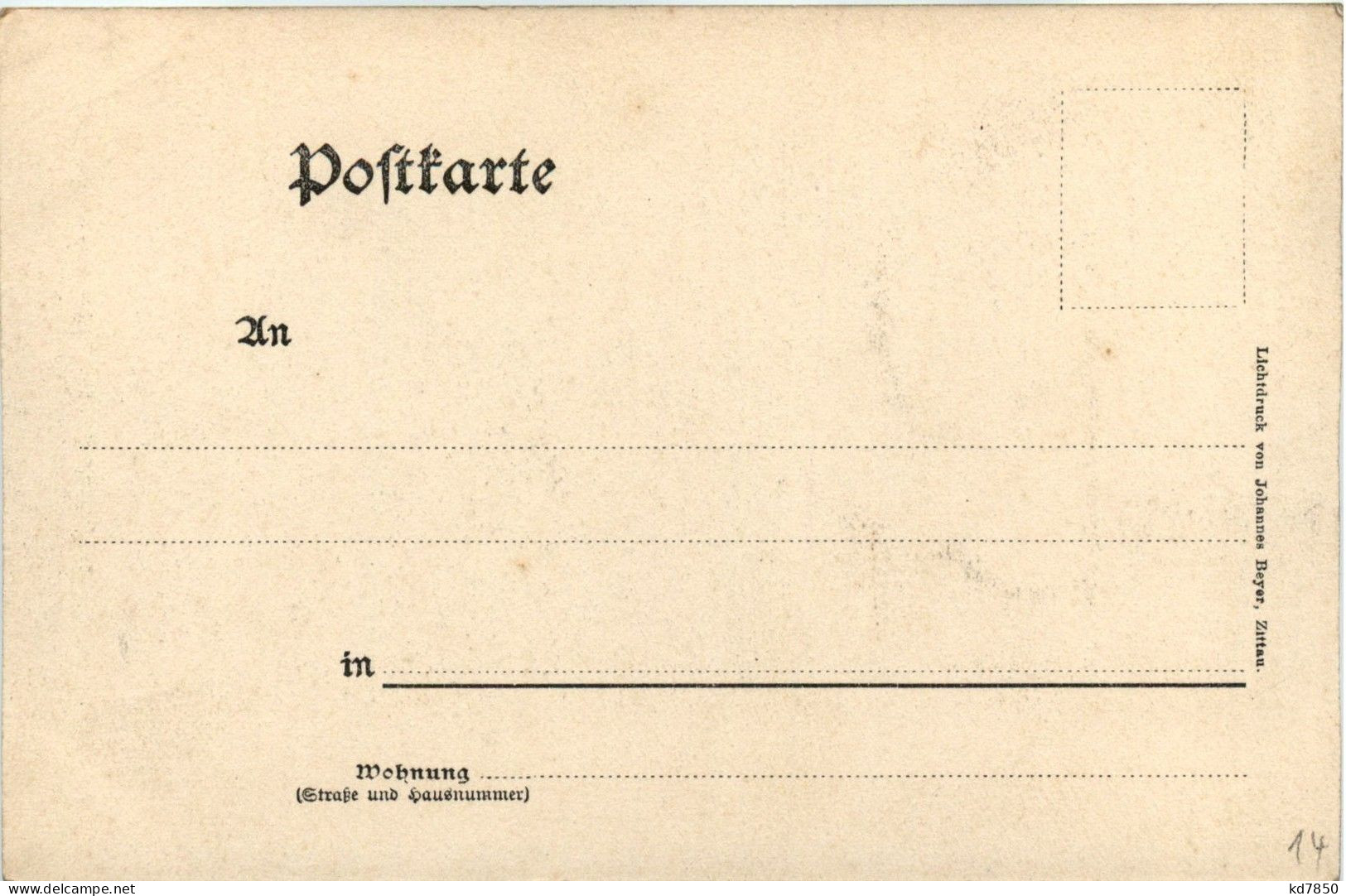 Zittau - Oberlausitzer Gewerbeausstellung 1902 - Zittau