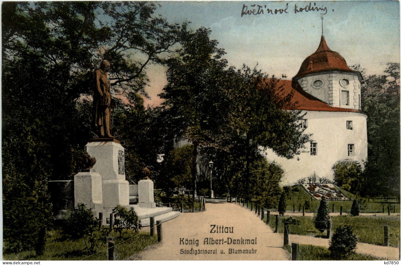 Zittau - König Albert Denkmal - Zittau