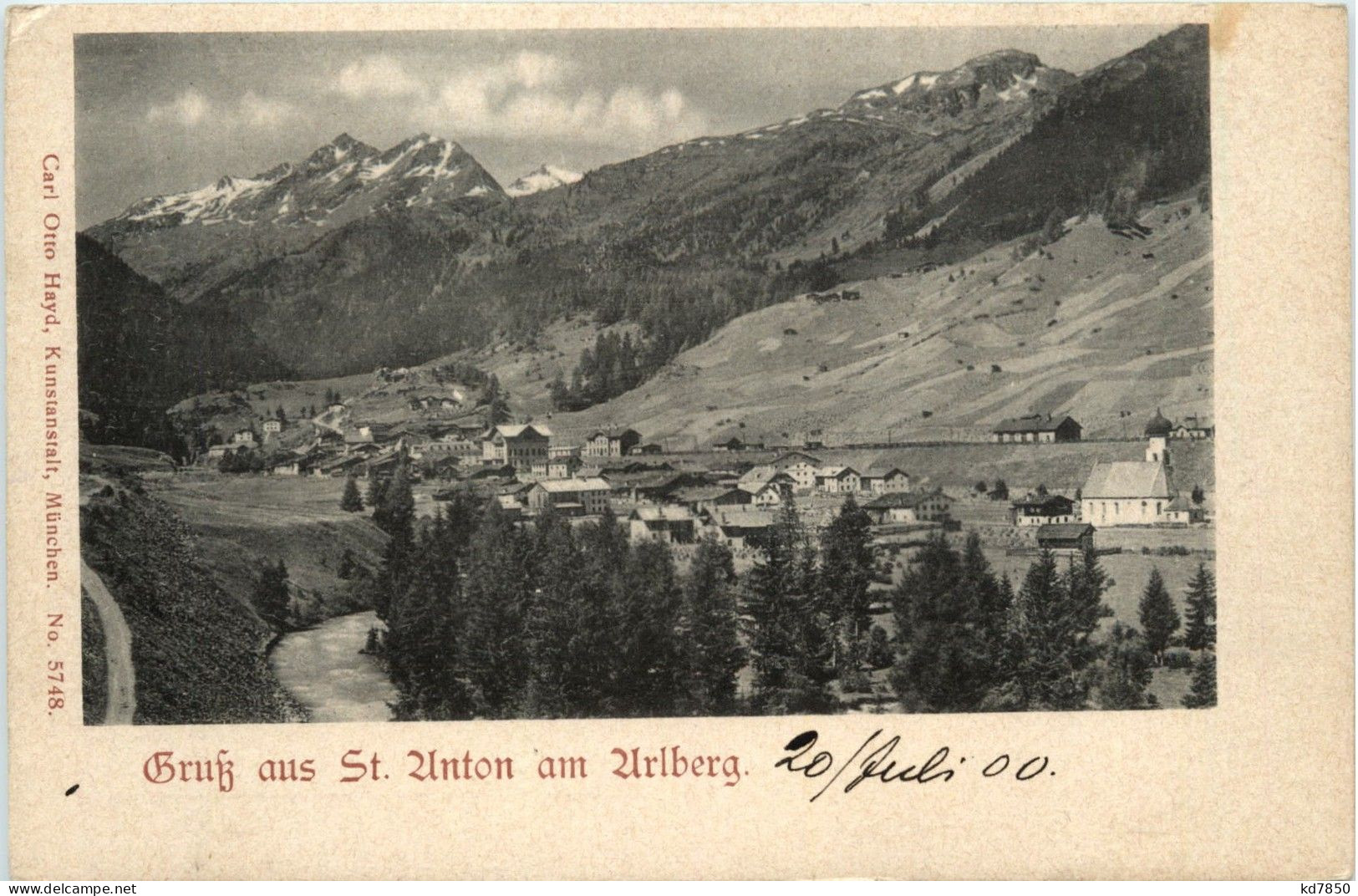 St.Anton Am Arlberg/Tirol - St.Anton, - St. Anton Am Arlberg