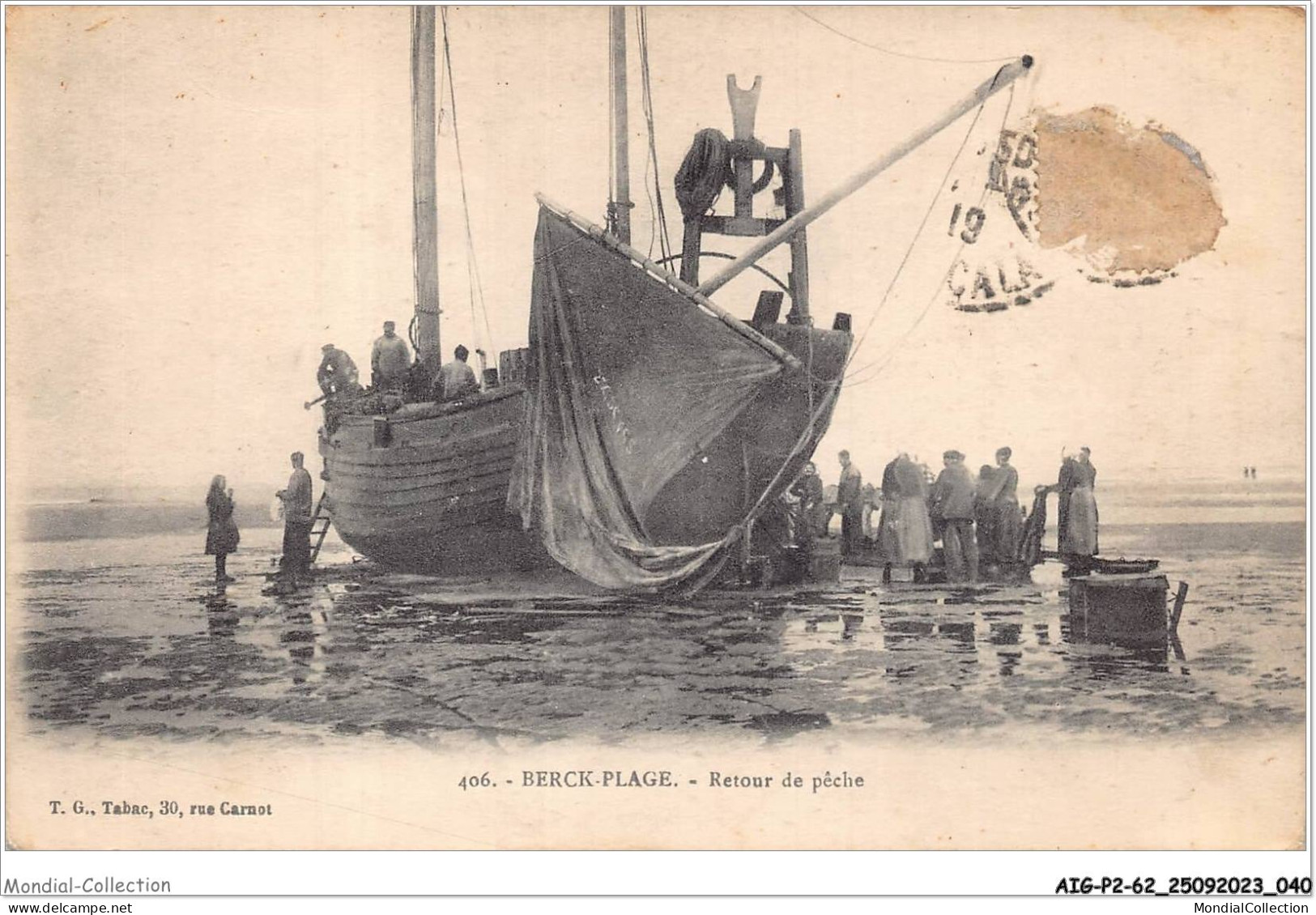 AIGP2-62-0150 - BERCK-PLAGE - Retour De Pêche - Berck