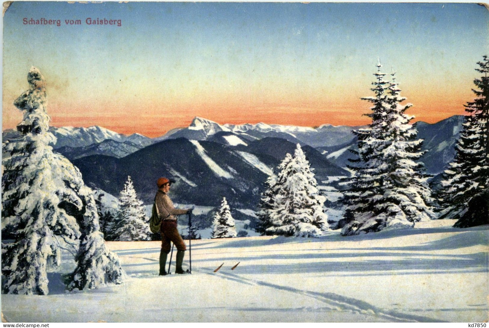 Ski - Schafberg Vom Gaisberg - Sports D'hiver