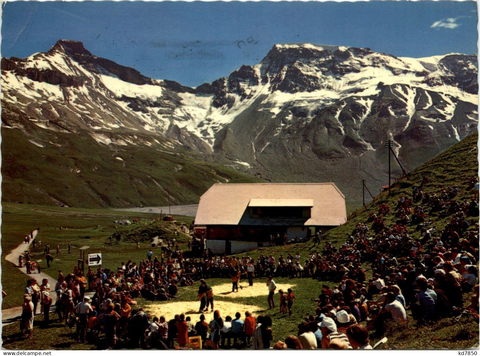 Bergschwingfest Und Aelplerfest Engstligenalp Bei Adelboden - Adelboden