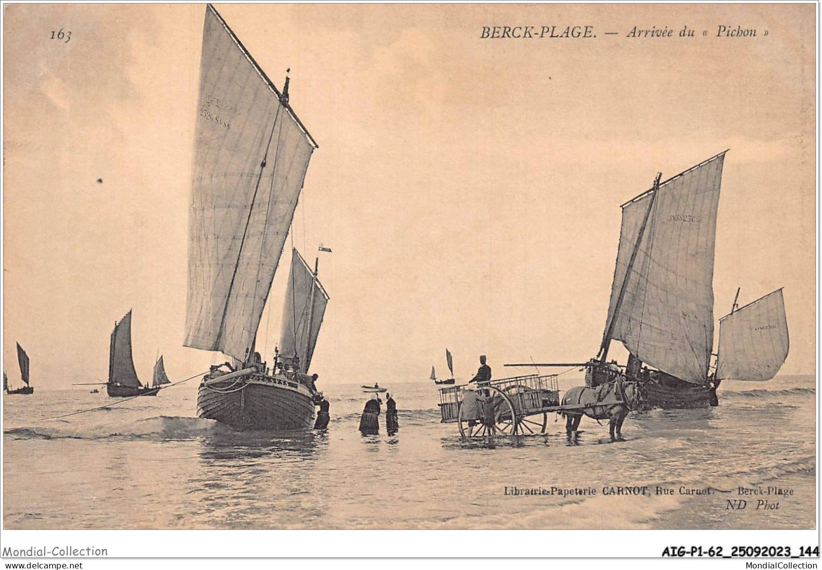 AIGP1-62-0073 - BERCK-PLAGE - Arrivée Du Pichon - Berck