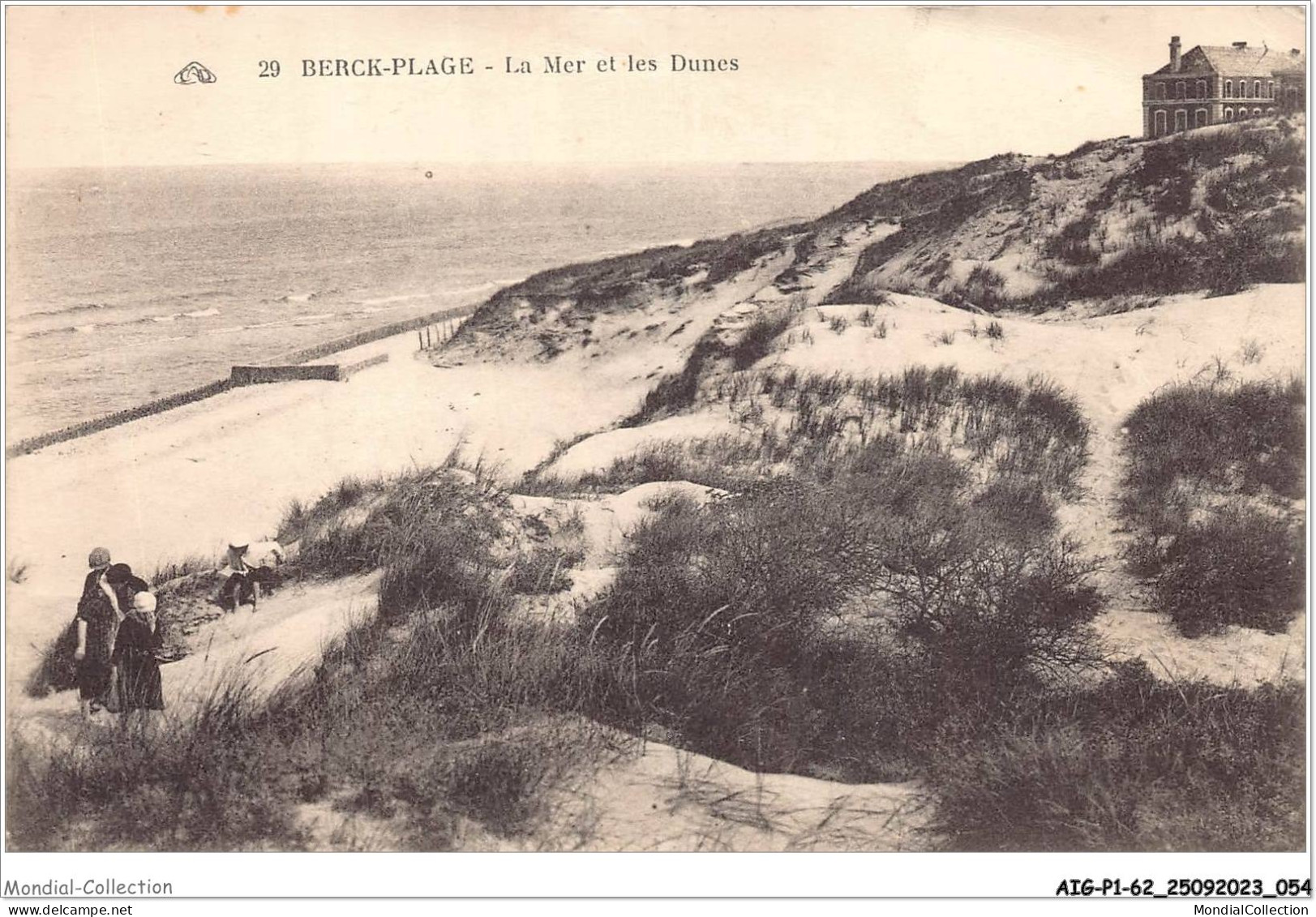 AIGP1-62-0028 - BERCK-PLAGE - La Mer Et Les Dunes - Berck