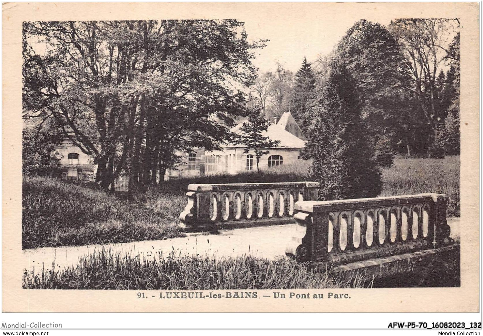 AFWP5-70-0493 - LUXEUIL-LES-BAINS - Un Pont Au Parc - Luxeuil Les Bains