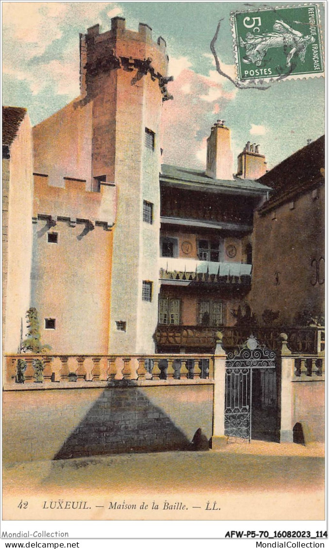 AFWP5-70-0484 - LUXEUIL - Maison De La Baille - Luxeuil Les Bains