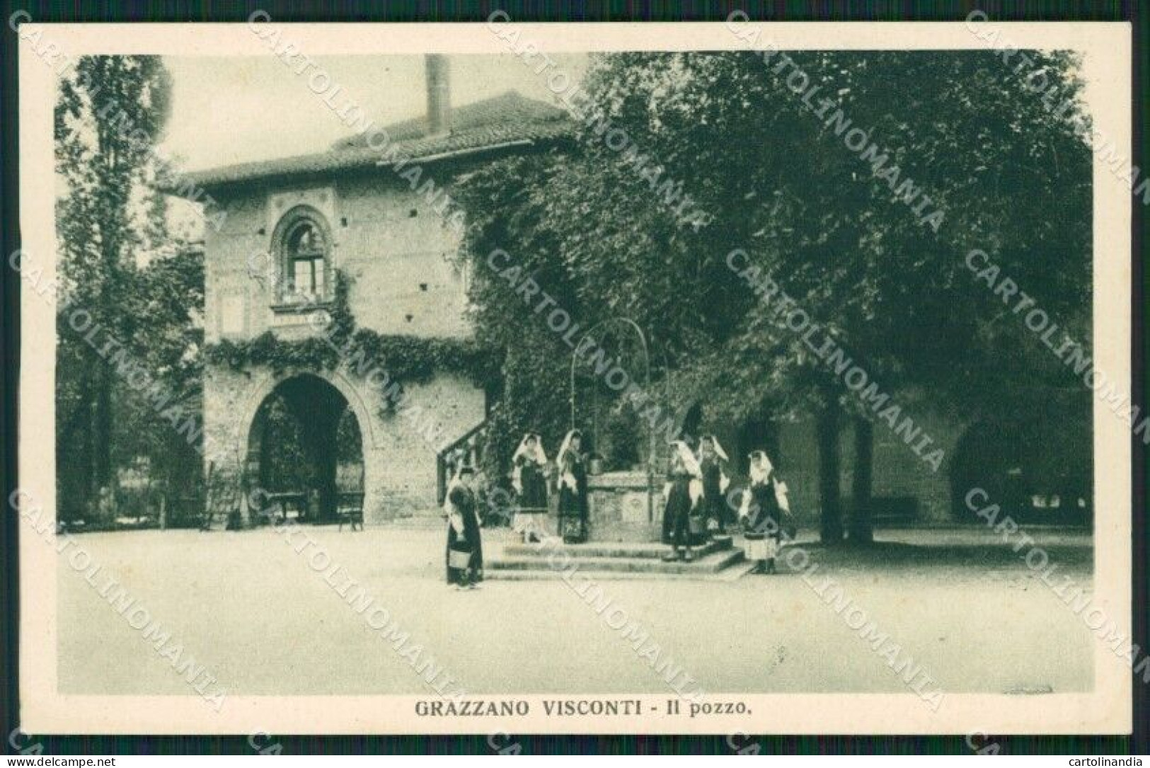 Piacenza Vigolzone Grazzano Visconti Costumi Cartolina KVM1296 - Piacenza