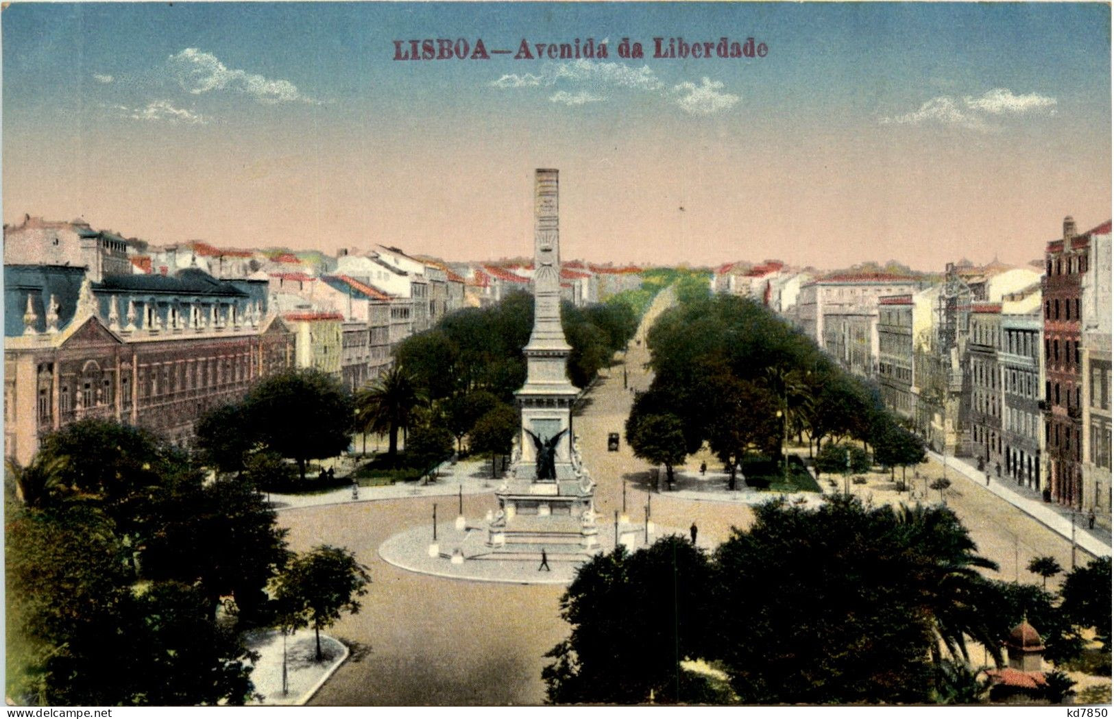 Lisboa - Avenida Da Liberdade - Lisboa