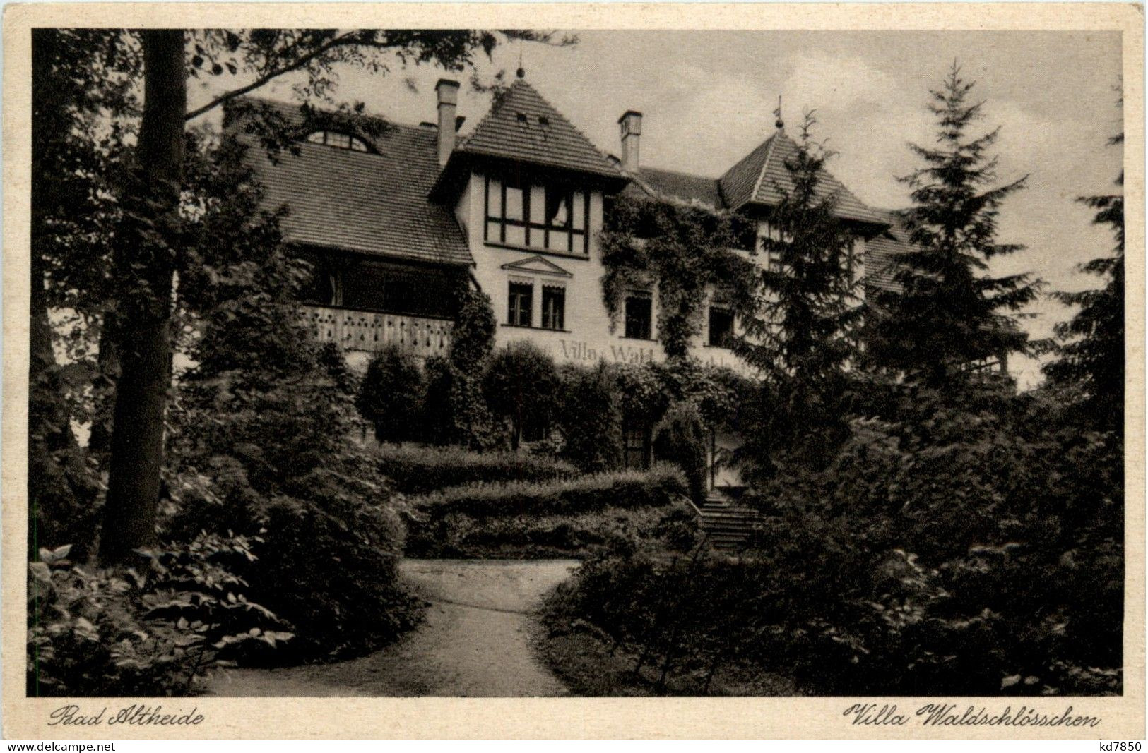 Bad Altheide - Villa Waldschlösschen - Schlesien