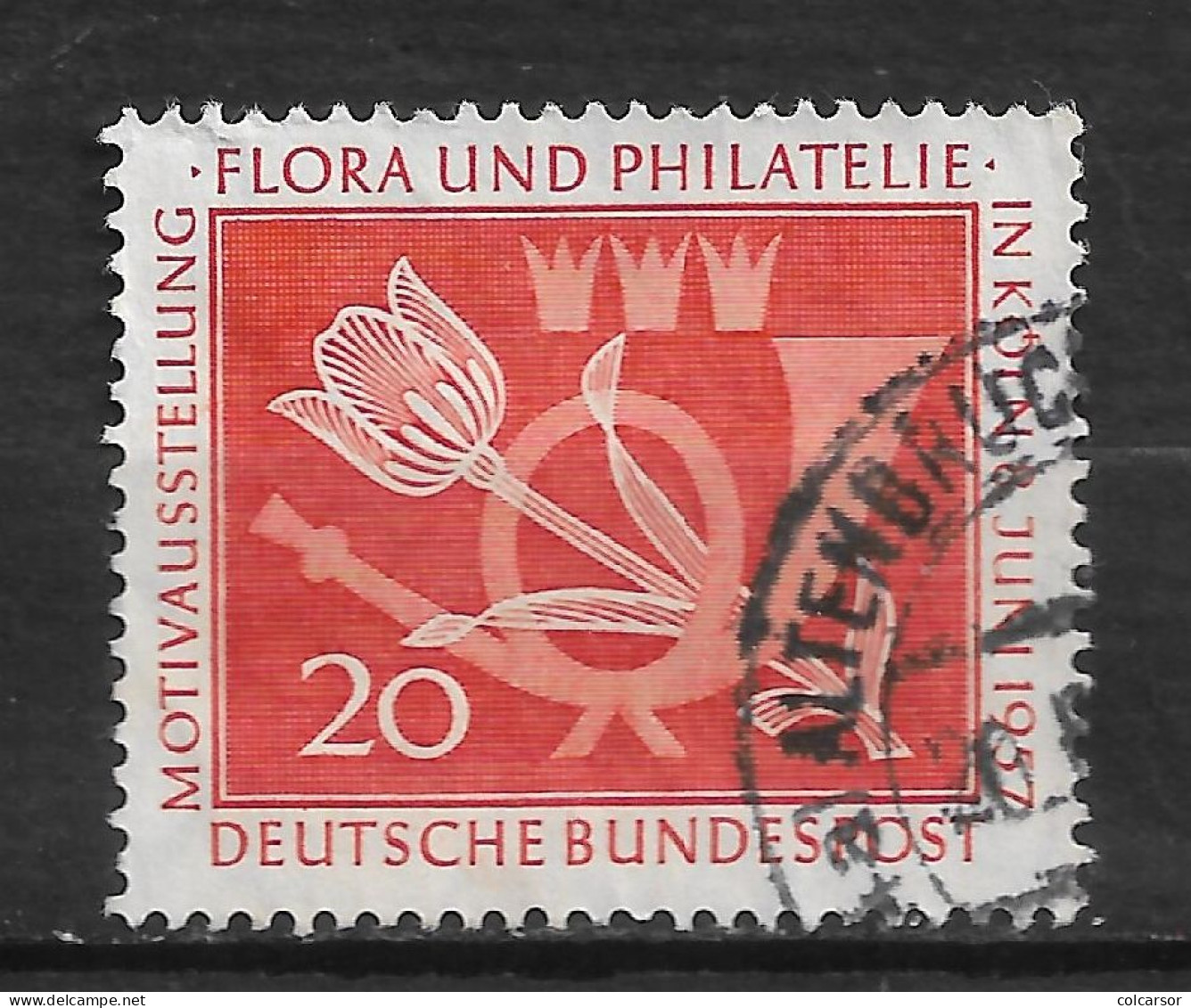 ALLEMAGNE   FÈDÉRALE N°   133 " EXPO FLORE " - Usati