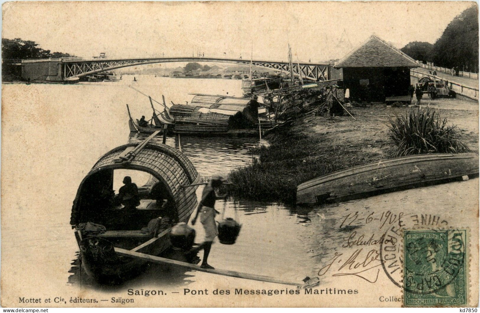 Saigon - Pont Des Messageries - Viêt-Nam