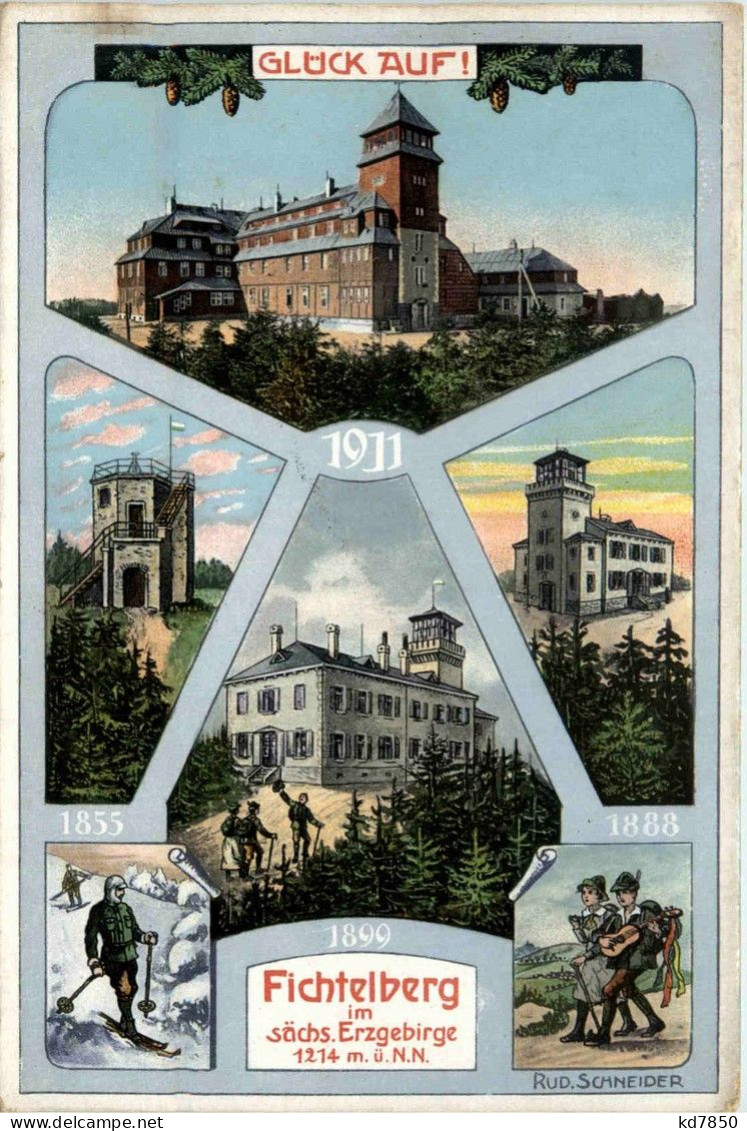 Oberwiesenthal - Fichtelberg - Glück Auf - Oberwiesenthal