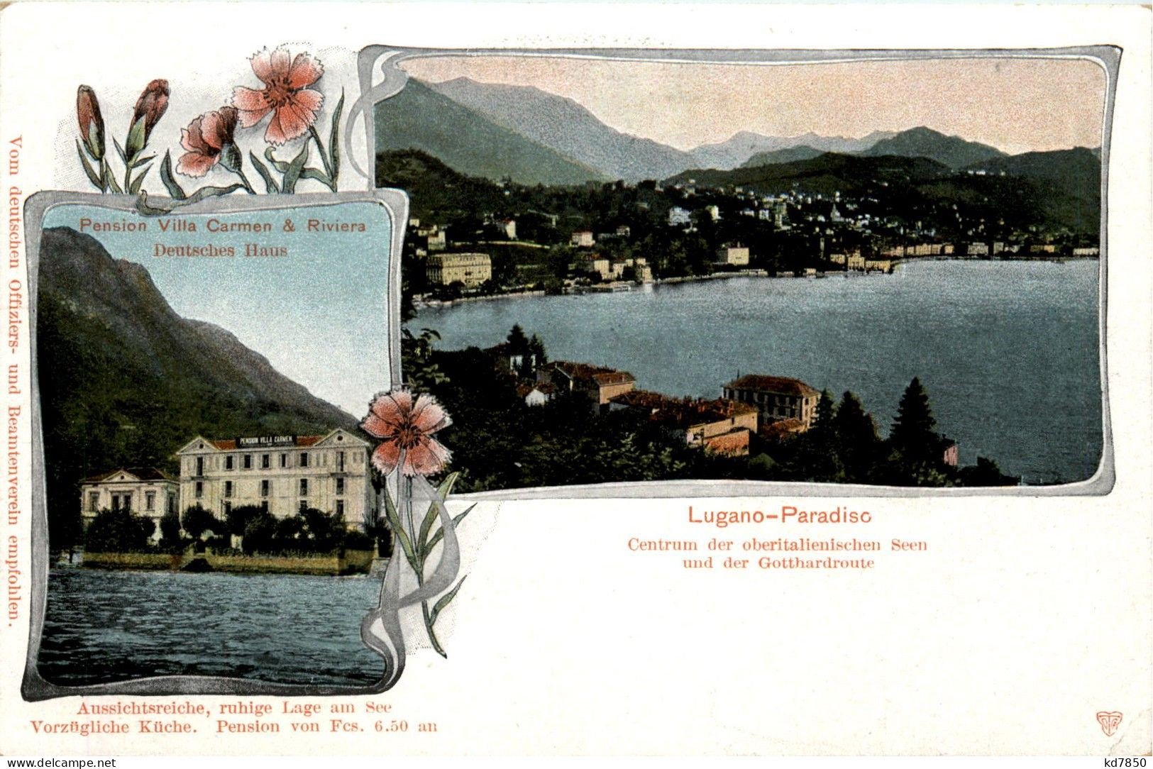 Lugano-Paradiso - Pension Villa Carmen - Lugano