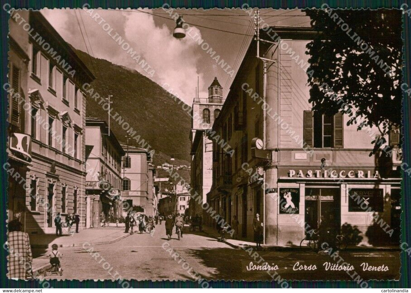 Sondrio Città FG Foto Cartolina KVM1382 - Sondrio