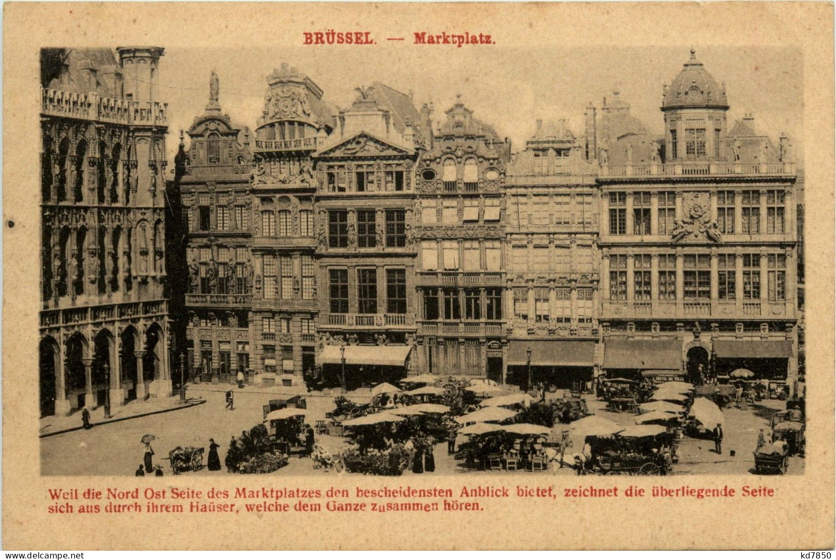 Brüssel - Marktplatz - Sonstige & Ohne Zuordnung