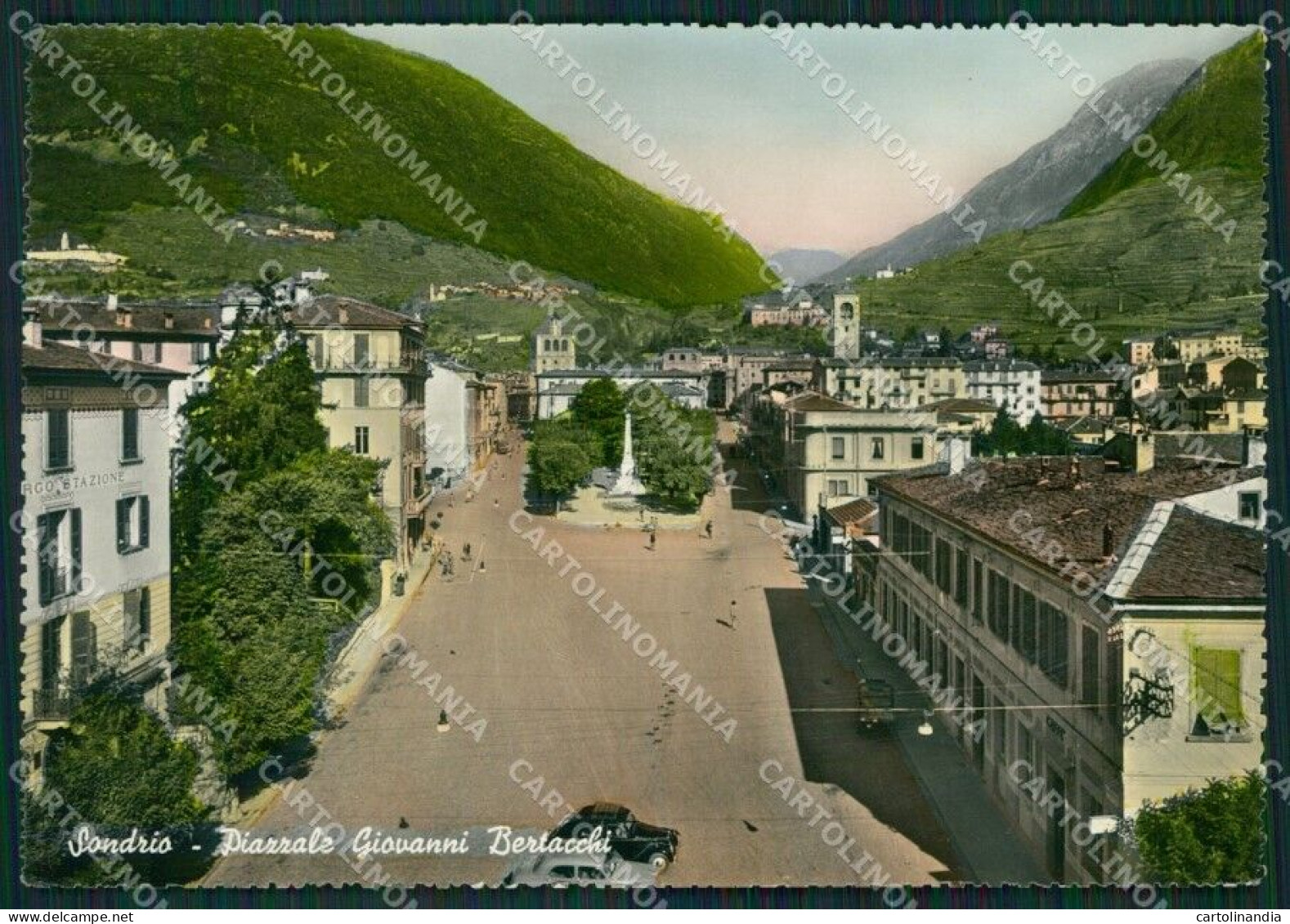 Sondrio Città FG Foto Cartolina KVM1387 - Sondrio