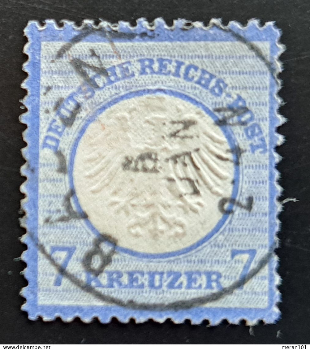 Deutsches Reich 1872, Brustschild Mi 10 Gestempelt Signiert - Usati
