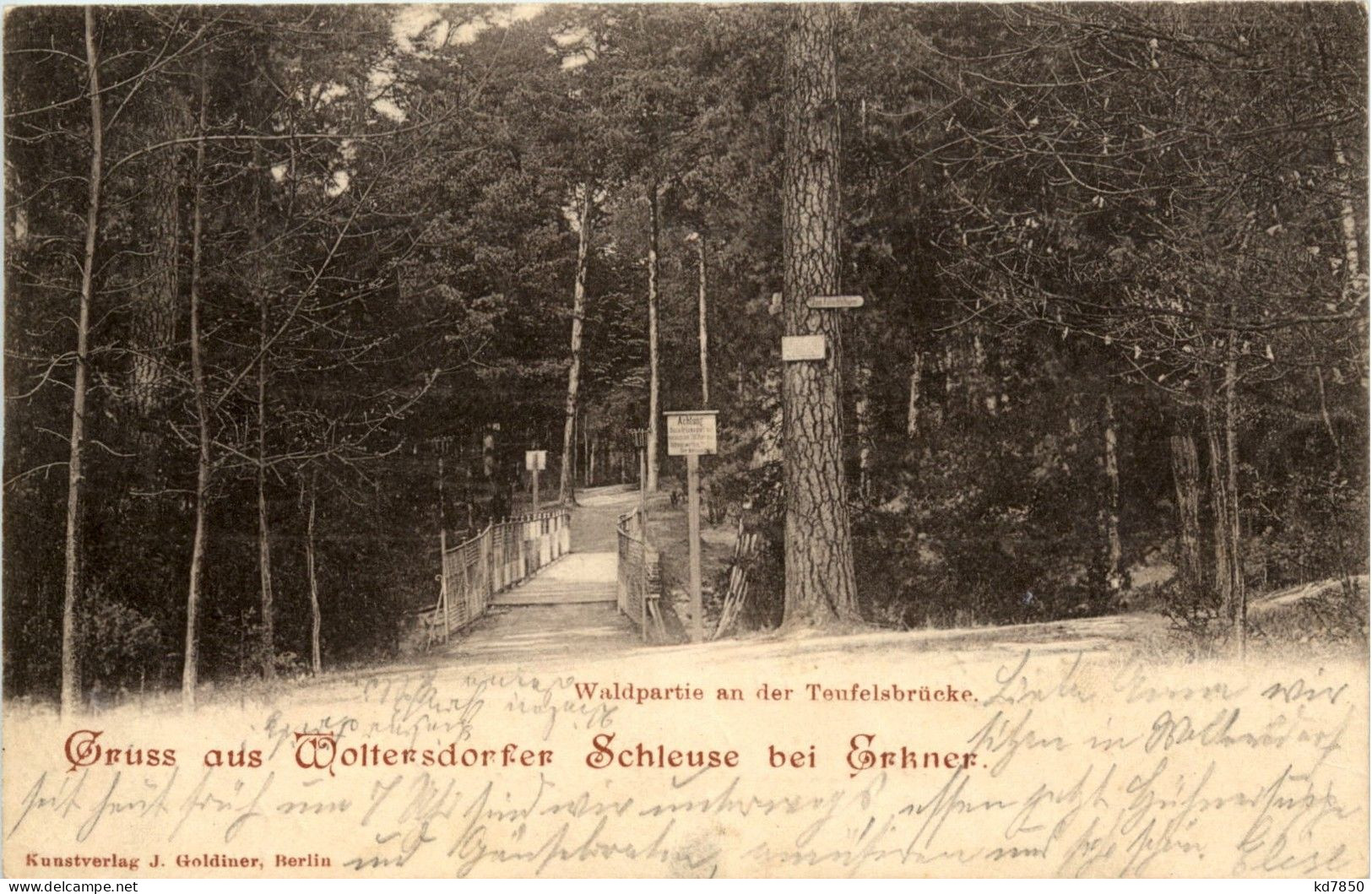 Gruss Aus Woltersdorfer Schleuse Bei Erknerr - Erkner